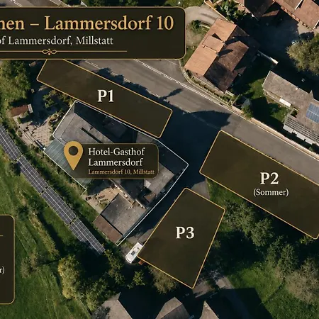 Maison d'hôtes Hotel-gasthof Lammersdorf Millstatt